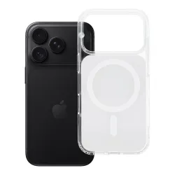 Etui na iPhone 18 Pro / 17 Pro Clear Fusion Mag Cover zgodne z MagSafe białe