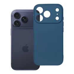 Etui na iPhone 18 Pro / 17 Pro Soft ciemnoniebieskie