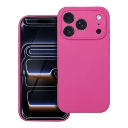 Etui na iPhone 18 Pro / 17 Pro Silicone 2mm (big hole) zgodne z MagSafe różowe