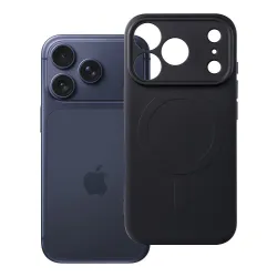 Etui na iPhone 18 Pro / 17 Pro Silicone Mag Cover zgodne z MagSafe (camera protection) czarne