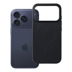 Etui na iPhone 18 Pro / 17 Pro Silicone Mag Cover zgodne z MagSafe (big hole) czarne