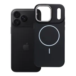 Etui na iPhone 18 Pro Max / 17 Pro Max Frame Mag Cover zgodne z MagSafe czarne