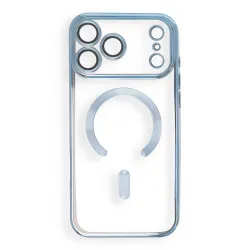 Etui na iPhone 18 Pro Max / 17 Pro Max Electro Mag Cover zgodne z MagSafe jasno niebieske