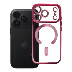 Etui na iPhone 18 Pro Max / 17 Pro Max Electro Mag Cover zgodne z MagSafe burgundowy