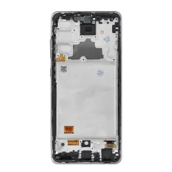 REWA wyświetlacz LCD do SAMSUNG A72 4G OLED czarny z ramka