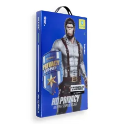 Szkło Hartowane 5D do Samsung FOLD 8 Mr. Monkey Glass czarne (Anti-Peep Strong Privacy)