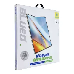 Szkło Hartowane 5D do Samsung FLIP 7 / FLIP 8 Mr. Monkey Glass czarne (Foldable Inner Screen Protector)