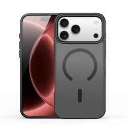 DUX DUCIS futerał YIND kompatybilny z MagSafe do iPhone 18 Pro / 17 Pro (Open Ring Version) czarny