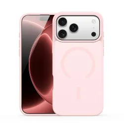 DUX DUCIS futerał YIND kompatybilny z MagSafe do iPhone 18 Pro / 17 Pro (Open Ring Version) jasno różowy