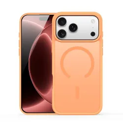 DUX DUCIS futerał YIND kompatybilny z MagSafe do iPhone 18 Pro Max / 17 Pro Max (Open Ring Version) orange