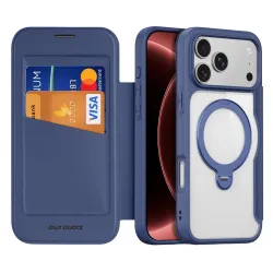 DUX DUCIS futerał SKIN X PRO kompatybilny z MagSafe do iPhone 18 Pro Max / 17 Pro Max (Open Ring Version) granatowy