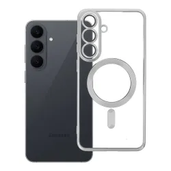 Etui na Samsung S26 FE Electro Mag Cover zgodne z MagSafe srebrne