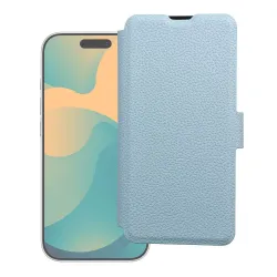 Etui z klapką na iPhone 17 PRO MAX / 17 PRO MAX Max Protect RFID jasnoniebieskie