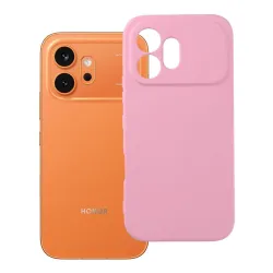 Etui na Honor 600 Silicone pudrowy róż