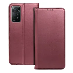 Etui z klapką na Oppo Reno 16 PRO 5G Smart Magneto burgundowe