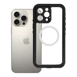 Etui na iPhone 16 PRO MAX Shellbox Dot wodoodporne zgodne z MagSafe czarne
