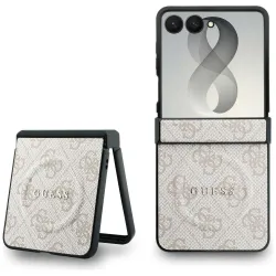 GUESS futerał do SAMSUNG GALAXY Z FLIP 8 kompatybilny z MagSafe (4G Classic) różowy