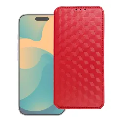 Etui z klapką na Xiaomi Redmi 17 4G / 17 5G EU Cubic Book czerwone