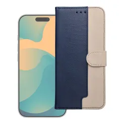 Etui z klapką na Xiaomi Redmi 17 4G / 17 5G EU Split Book granatowo-kremowe