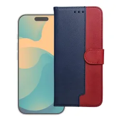 Etui z klapką na Xiaomi Redmi 17 4G / 17 5G EU Split Book granatowo-czerwone