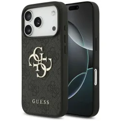 GUESS futerał do IPHONE 18 Pro / 17 Pro GUE005603 (4G PU Big Logo) czarny