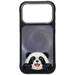 NIMMY futerał BIG EYED LYING GIANT PAND kompatybilny z MagSafe do IPHONE 18 Pro Max/17 Pro Max czarny