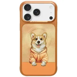 NIMMY futerał GENTLE PETS SERIES DOG kompatybilny z MagSafe do IPHONE 18 Pro/17 Pro pomarańczowy