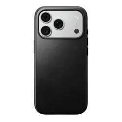 NOMAD futerał skórzany do IPHONE 18 Pro/17 Pro kompatybilny z MagSafe (Modern Leather Case Horween Leather) czarny