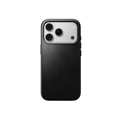 NOMAD futerał skórzany do IPHONE 18 Pro/17 Pro kompatybilny z MagSafe (Traditional Leather Case Horween Leather) czarny