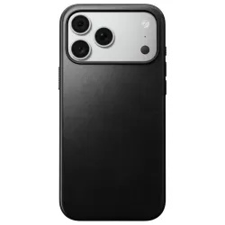 NOMAD futerał skórzany do IPHONE 18 Pro Max/17 Pro Max kompatybilny z MagSafe (Modern Leather Case Horween Leather) czarny