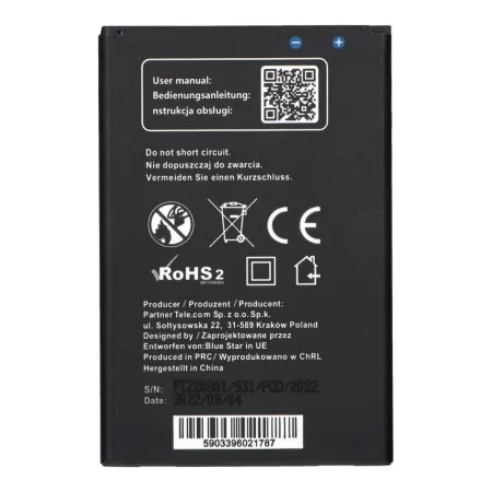 Bateria do LG K10 (2017) 2800 mAh Blue Star Premium