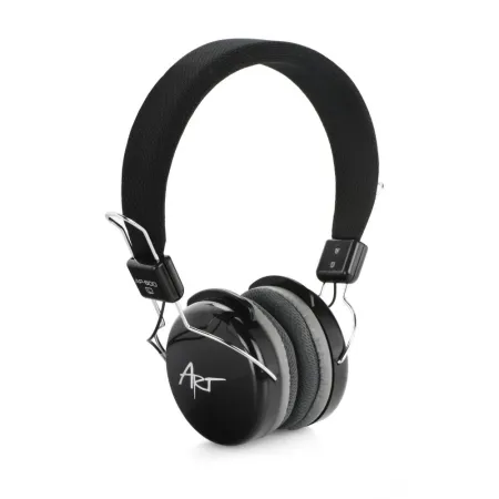 Słuchawki przewodowe nauszne Jack 3,5 mm Art AP-60MD czarne