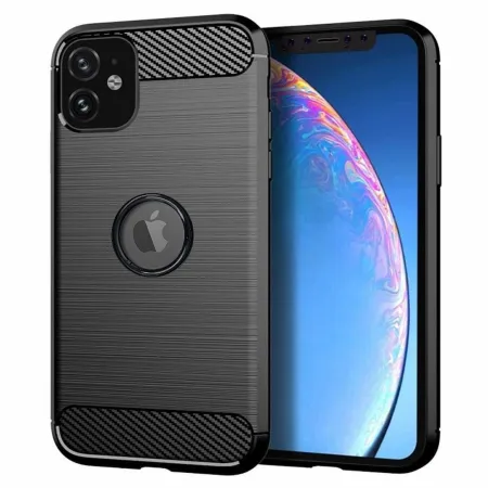 Etui na iPhone 12 MINI Carbon czarne