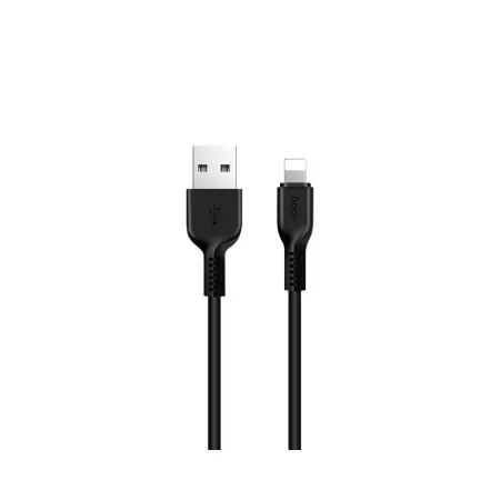 Kabel USB A do Lightning Hoco 2,4A 1 m X20 czarny