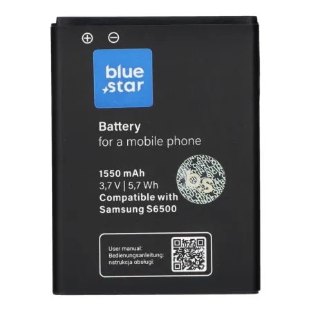 Bateria do Samsung Galaxy Mini 2 S6500 / Galaxy Young S6310 / Galaxy Ace Plus S7500 1550 mAh Blue Star Premium