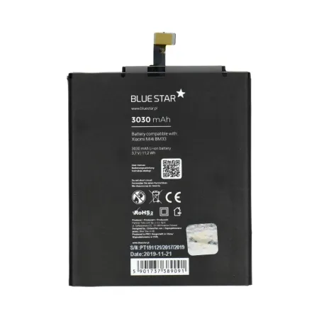 Bateria do Xioami Mi4i (BM33) 3030 mAh Blue Star