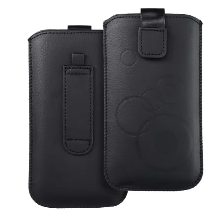 Etui wsuwane na telefon wsuwka do iPhone 12 / 12 PRO / Samsung Xcover 5/ S21 5G/ NOTE/NOTE 2/NOTE 3 Deko czarne