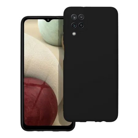 Etui na Samsung A12 Silicone czarne