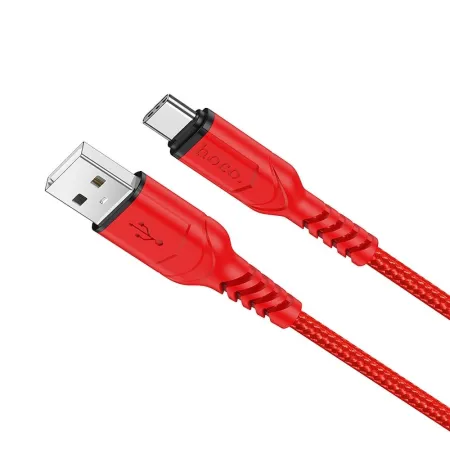 Kabel USB A do USB C Hoco QC 3A 1 m X59 czerwony