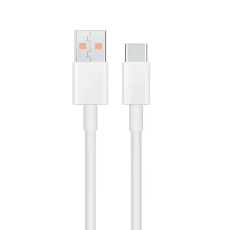 Oryginalny Kabel USB A do USB C XIAOMI 6A 1 m bulk biały