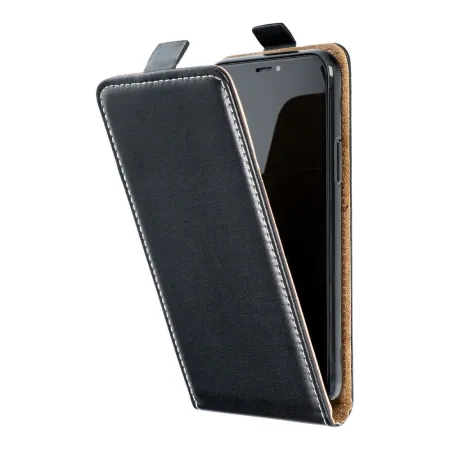 Etui z klapką pionowe na Samsung A13 5G / A04S Slim Flexi Fresh czarne