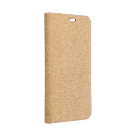 Etui z klapką na Samsung A13 5G / A04S Luna Book Gold złote