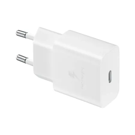 SAMSUNG oryginalna ładowarka sieciowa Typ C + kabel Typ C do Typ C PD 3A 15W EP-T1510XWEGEU biała blister
