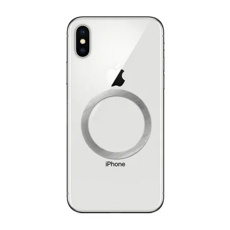 Blaszki uniwersalne / ring / magnesy magnetyczne kompatybilny z MagSafe srebrne
