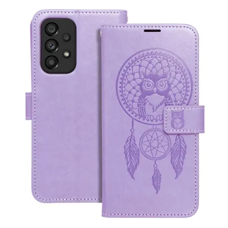 Etui z klapką na Xiaomi Redmi NOTE 11 / 11S Mezzo Book łapacz snów fioletowe
