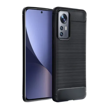 Etui na Realme C35 Carbon czarne