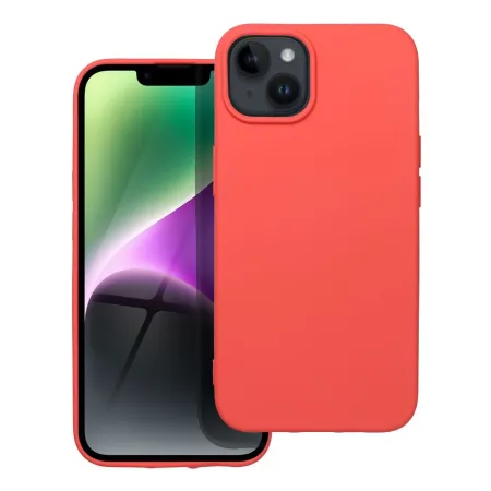 Etui na iPhone 14 Silicone brzoskwiniowe