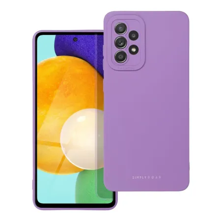 ROAR futerał LUNA do SAMSUNG A52 5G / A52 LTE (4G) / A52s 5G Fioletowy