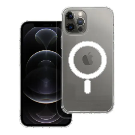 Etui na iPhone 12 PRO MAX Clear Mag Cover (Str) zgodne z MagSafe transparentne