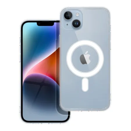 Etui na iPhone 14 PLUS Clear Mag Cover (Str) zgodne z MagSafe transparentne